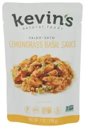 Kevins Natural Foods Sauce Lemongrass Basil