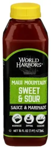 World Harbors Sauce Maui Mtn Sweet N Sour