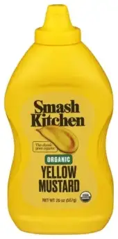 Smash Kitchen Mustard Organicanic Yellow