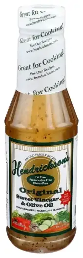Hendricksons Dressing Vinegar Oil Unique