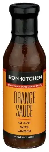 Iron Kitchen Sauce Glaze Orange Gngr