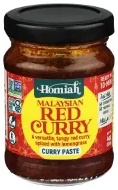 Homiah Curry Paste Red Malaysin