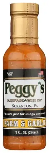 Peggys Marinade N Dipping Sauce Parm And Garlic