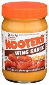 Hooters Sauce Wing Medium