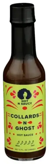 Hot N Saucy Sauce Hot Collard N Ghst