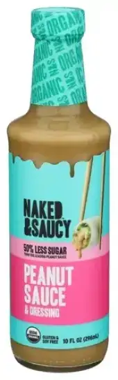 Naked And Saucy Sauce Peanut