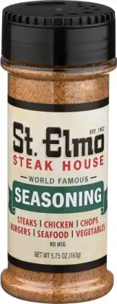 St Elmo Steak House Seasoning St Elmo