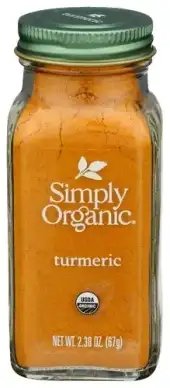Simply Organic Tumeric Green Organic Bttl