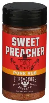 Fire And Smoke Rub Sweet Preacher