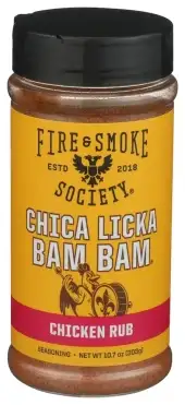 Fire And Smoke Rub Poultry Chca Lic Bamb