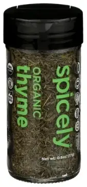 Spicely Organics Spice Thyme Jar