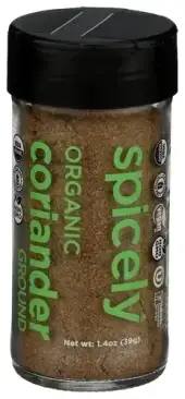 Spicely Organics Spice Coriander Greend Jar