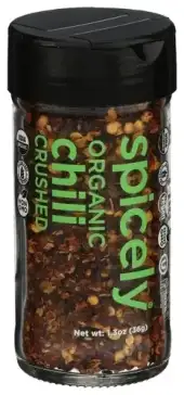 Spicely Organics Spice Chili Crshd Jar