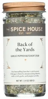 The Spice House Rub Garlic Pepper Butchr