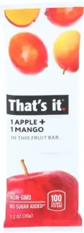 Thats It Bar Fruit Apple Mango