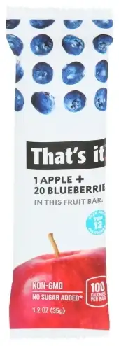 Thats It Bar Fruit Apple Bluebry