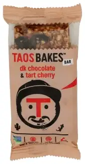 Taos Bakes Bar Drk Choc Tart Cherry
