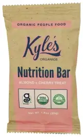 Kyles Organics Bar Almond Cherry