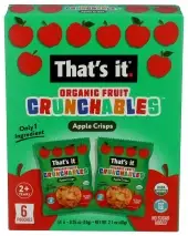 Thats It Bar Crnchables Apple 6Ct