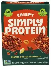 Simplyprotein Bar Snack Pnt Bt Choc 4P