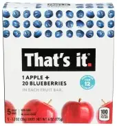 Thats It Bar Apple Blueberry 5Ct