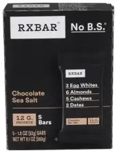 Rxbar Bar Choc Sea Salt 5Pk