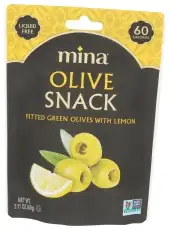 Mina Olives Green Pittd W Lemon