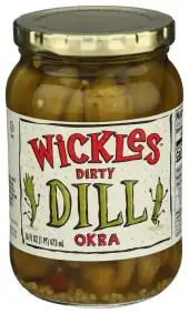Wickles Okra Dirty Dill