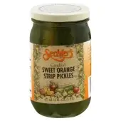 Sechlers Pickle Candied Swt Orange Strip