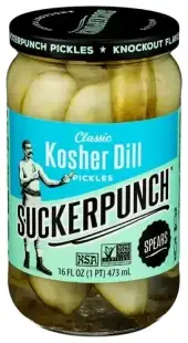 Suckerpunch Pickle Spears Dill Ksher