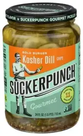 Suckerpunch Pickle Chips  Dill