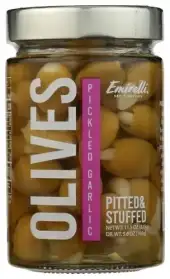 Emirelli Olives Green Pck Garlic Stfd