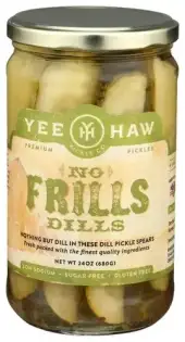 Yee Haw Pickle Company Pickle No Frills Dill