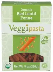 Veggipasta Pasta Penne Rd Lentl Organic