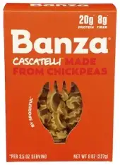 Banza Pasta Chckpea Cascatelli