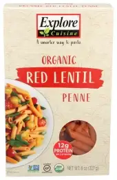 Explore Cuisine Pasta Red Lentil Penne