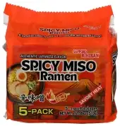 Sapporo Ramen Miso Spicy 5Pk