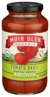 Muir Glen Sauce Pasta Tomato Basil