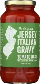 Jersey Italian Gravy Sauce Pasta Tomato Basil
