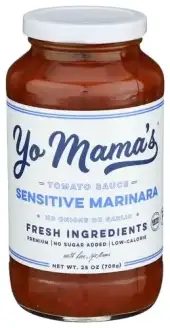 Yo Mamas Foods Sauce Tom Sens Marinara