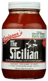 Carfagnas Sauce Pasta The Sicilian