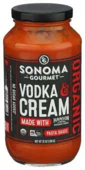 Sonoma Gourmet Sauce Pasta Vodka Cream