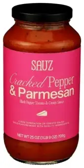 Sauz Sauce Crk Peppr And Parm