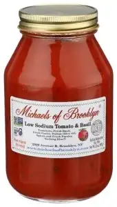 Michaels Of Brooklyn Sauce Pasta Ls Tomat Basil