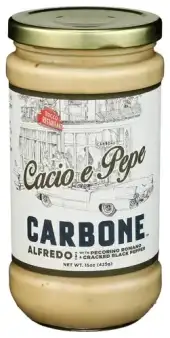 Carbone Sauce Alfrdo Cacio E Pepe