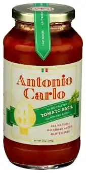 Antonio Carlo Gourmet Sau Sauce Tomato Basil