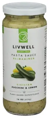 Livwell Foods Sauce Pasta Zucch Lemon