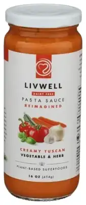 Livwell Foods Sauce Pasta Tusc Veg Herbs
