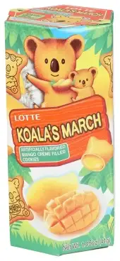 Lotte Cookies Koalas Mrch Mango