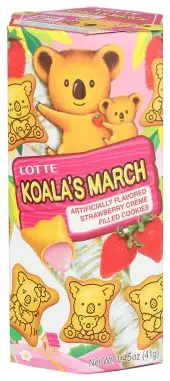 Lotte Cookies Koala Strawberryry Sm